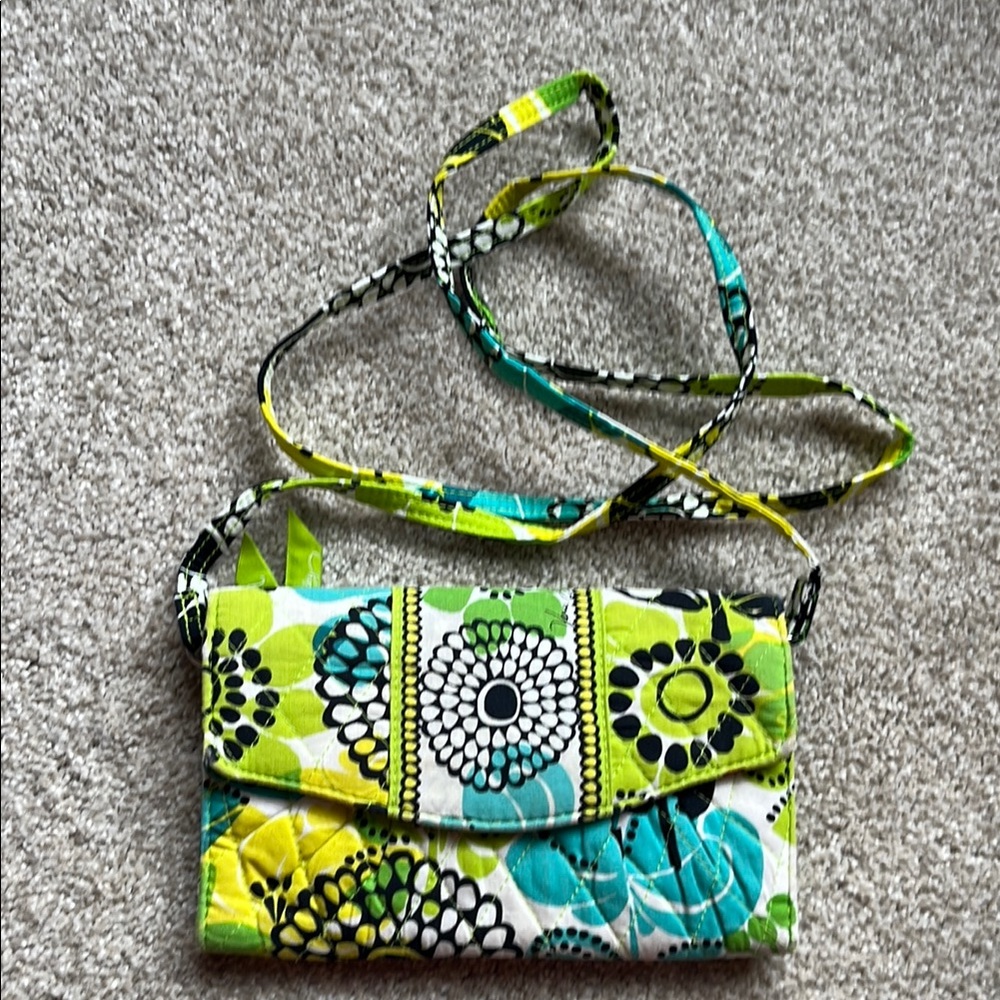 Floral Quilted Crossbody Bag